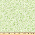 Packed geo butterflies in light green and white on 100% cotton fabric. Alluring Butterflies Stained Wings Light Green.