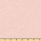 Pink tiny tone on tone circles that resemble the look of bird seeds on 100% cotton fabric.  Bird Song Bird Seeds Rose.